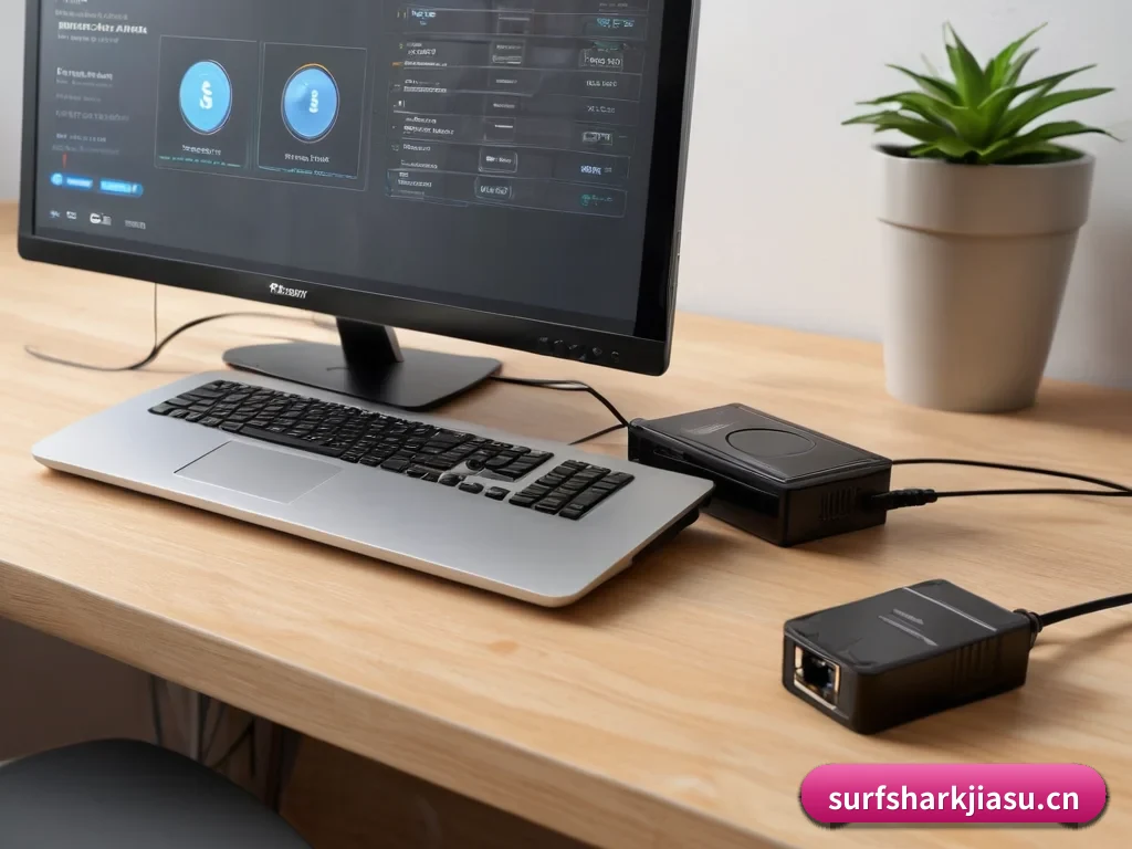 surfshark加速器 APP 界面（SurfsharkVPN）